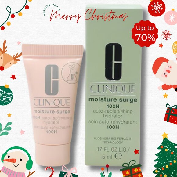 Clinique Moisture Surge 100H Auto-Replenishing Hydrator 0.17oz/5ml - Picture 1 of 5